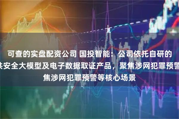 可查的实盘配资公司 国投智能：公司依托自研的“天擎”公共安全大模型及电子数据取证产品，聚焦涉网犯罪预警等核心场景